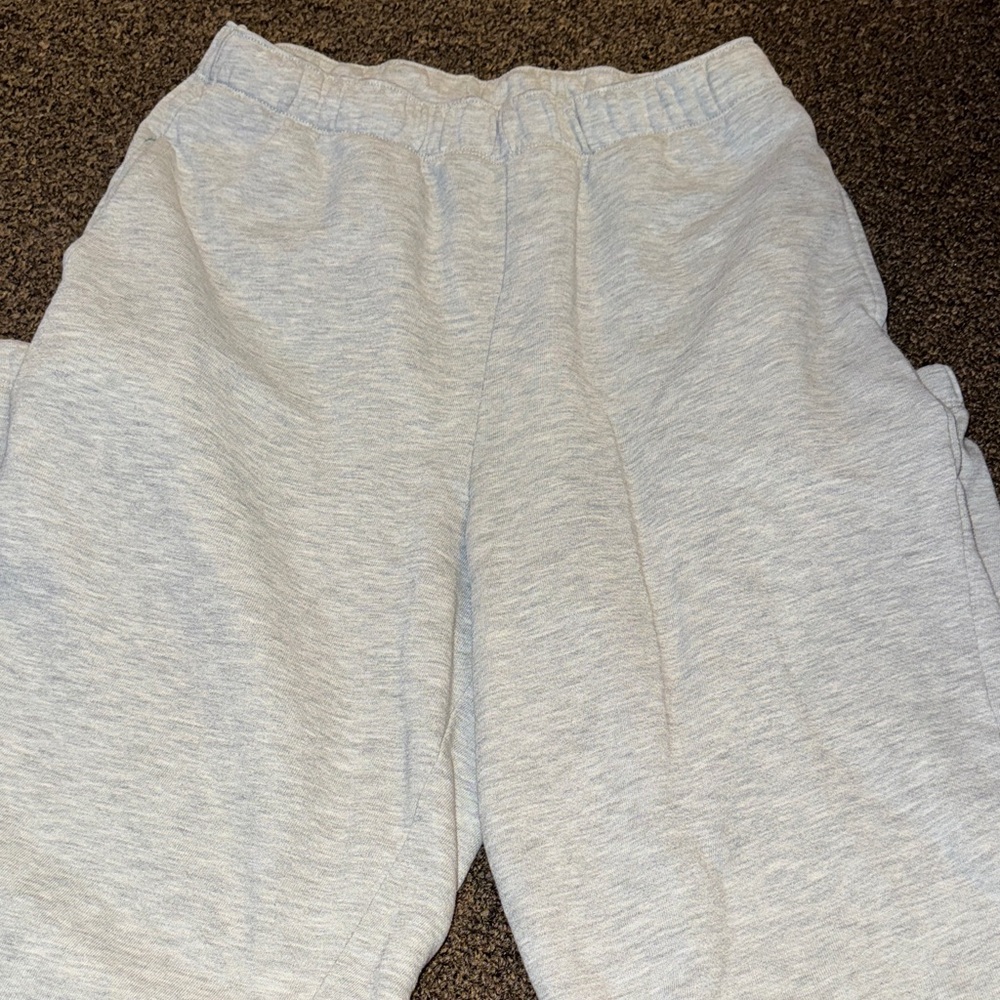American Eagle Outfitters Light Gray Sweatpants